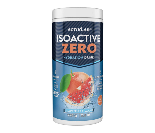 Activlab Isoactive Zero Smak grejpfrutowy (słój 225 g) - 1580636 - zdjęcie